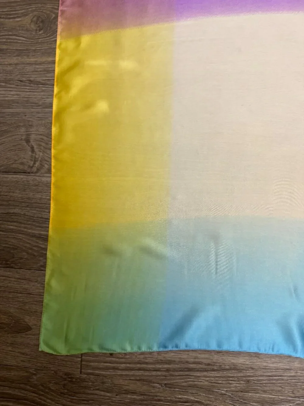 Scarf Colorful Rainbow Square 27